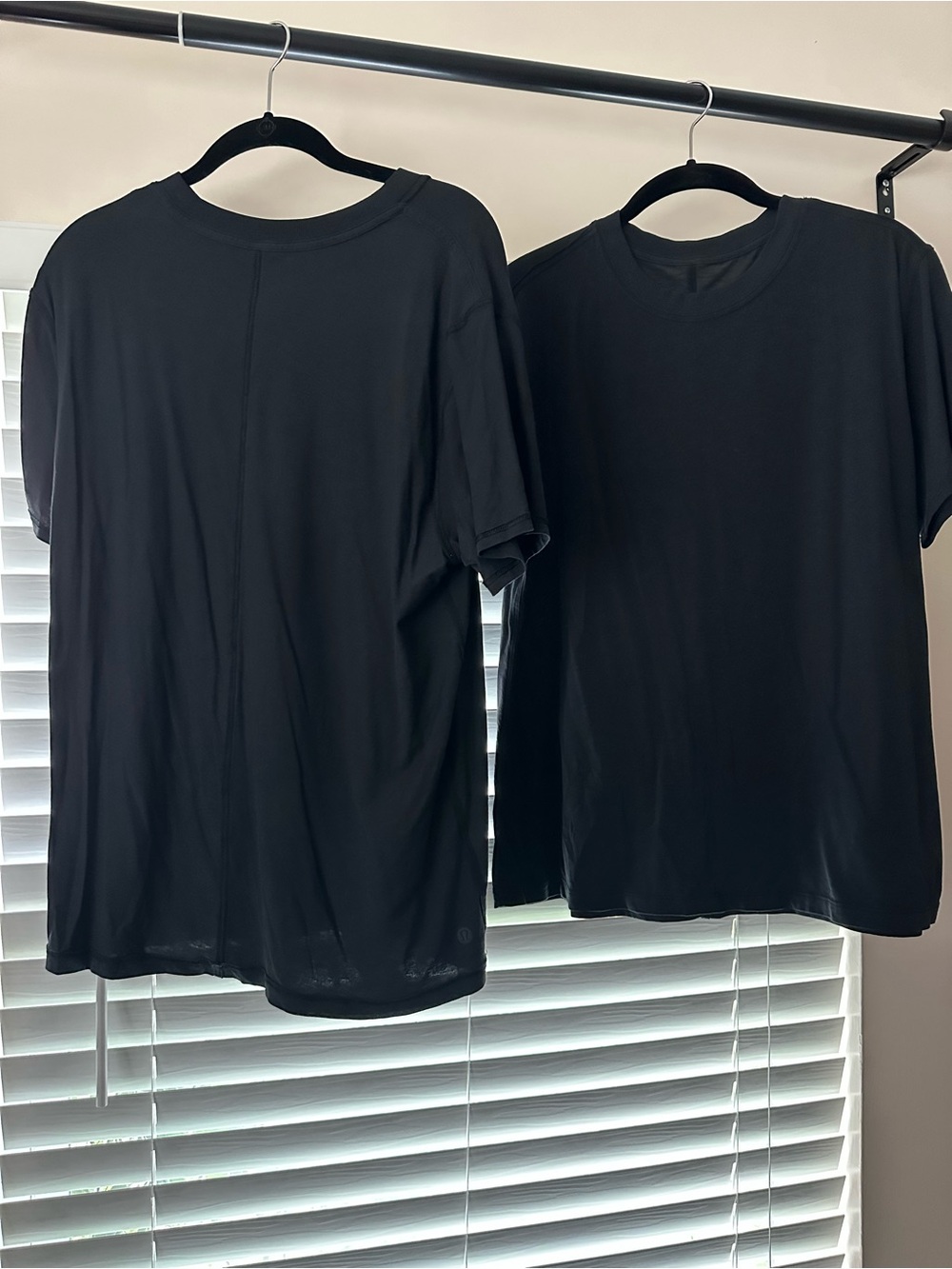 lululemon athletica women all yours Black Short-Sleeve Crewneck Tee Pair